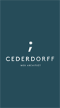 Mobile Screenshot of cederdorff.com